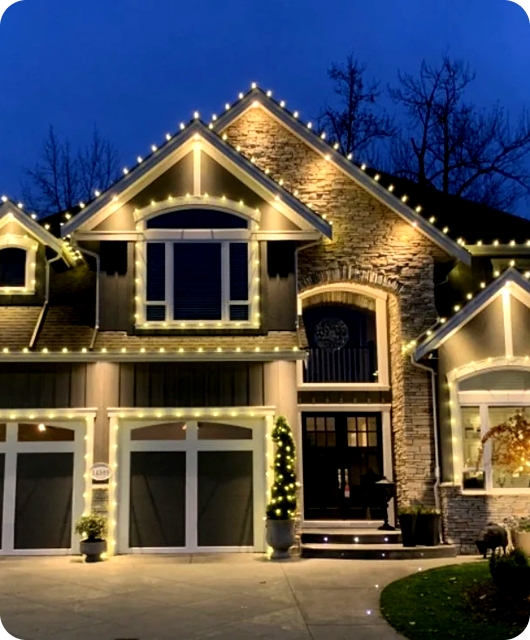 Residential Christmas Light Installation Charlotte NC